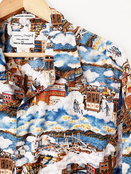 Vintage Gary Buffet Collection By Reyn Spooner Aloha Shirt