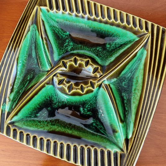 Vintage Japanese Ceramic Ashtray / Catch-all