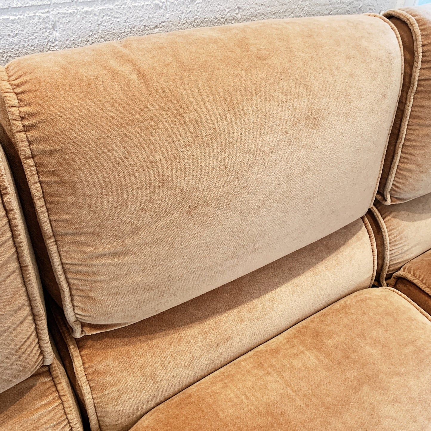 Vintage McCann Furniture Modular Velour Lounge