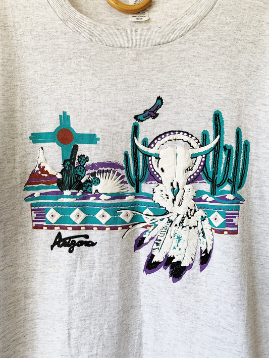 Vintage Puff Print Arizona Tee