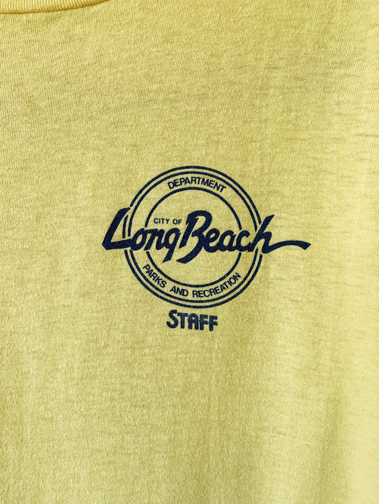 Vintage Long Beach Parks & Recreation Staff Tee