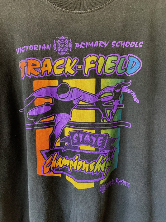 Vintage Victorian Track-Field Tee