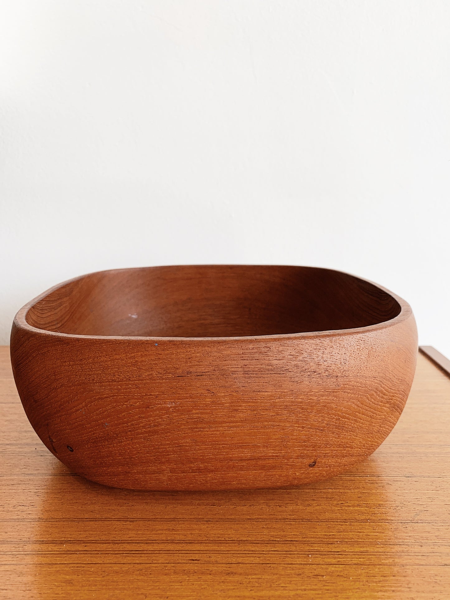 Vintage Teak Salad Bowl