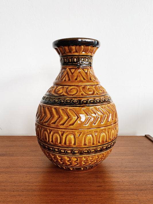 Vintage West German Pottery Vase