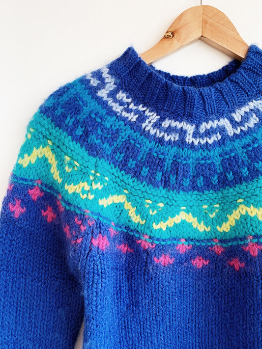 Vintage Wool Blend World Knit