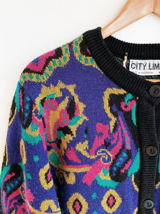 Vintage Wool Blend World Knit