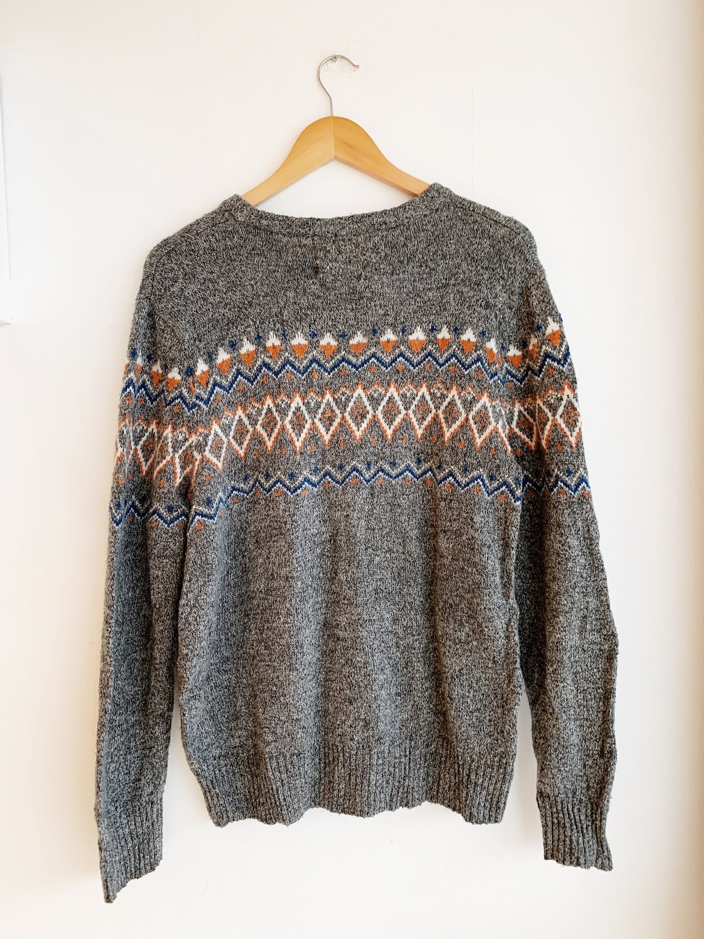 Vintage Wool Blend World Knit