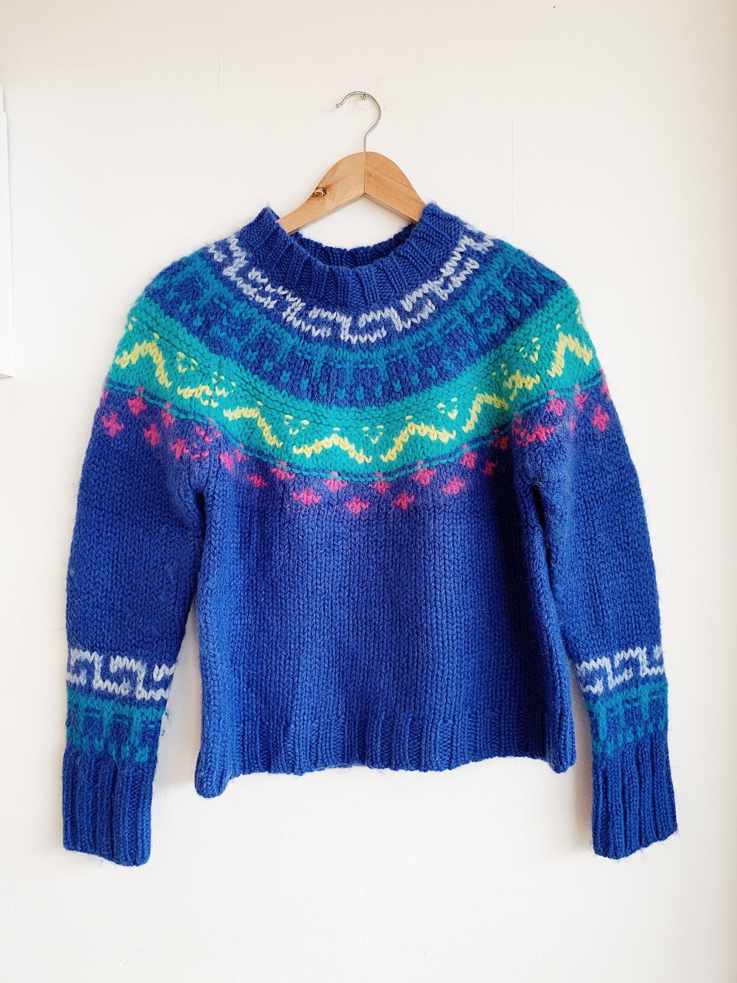 Vintage Wool Blend World Knit