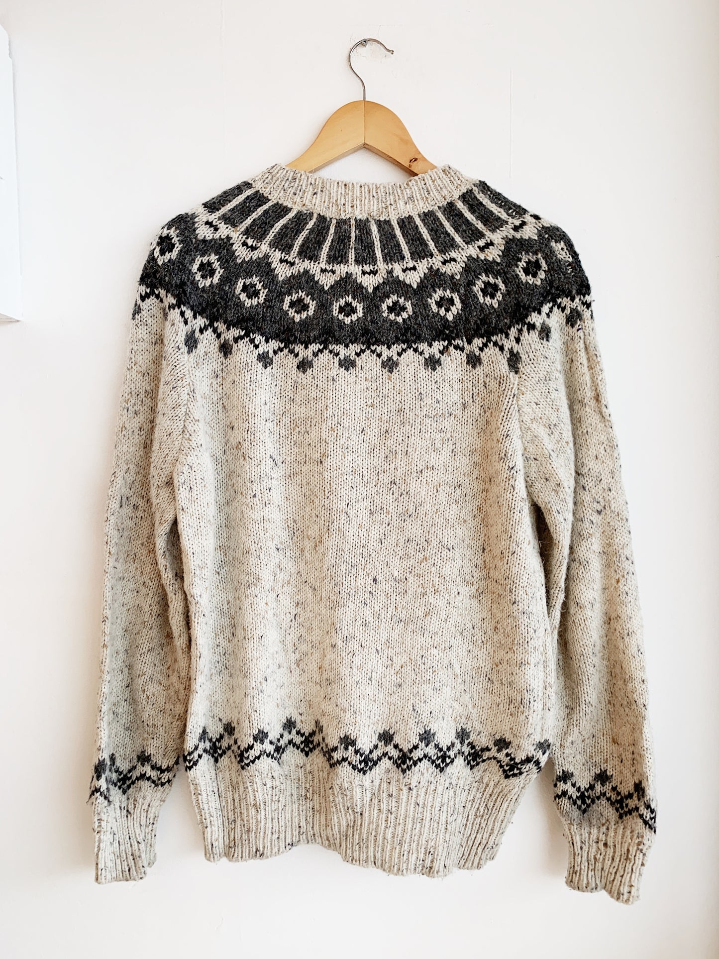 Vintage Wool Blend World Knit