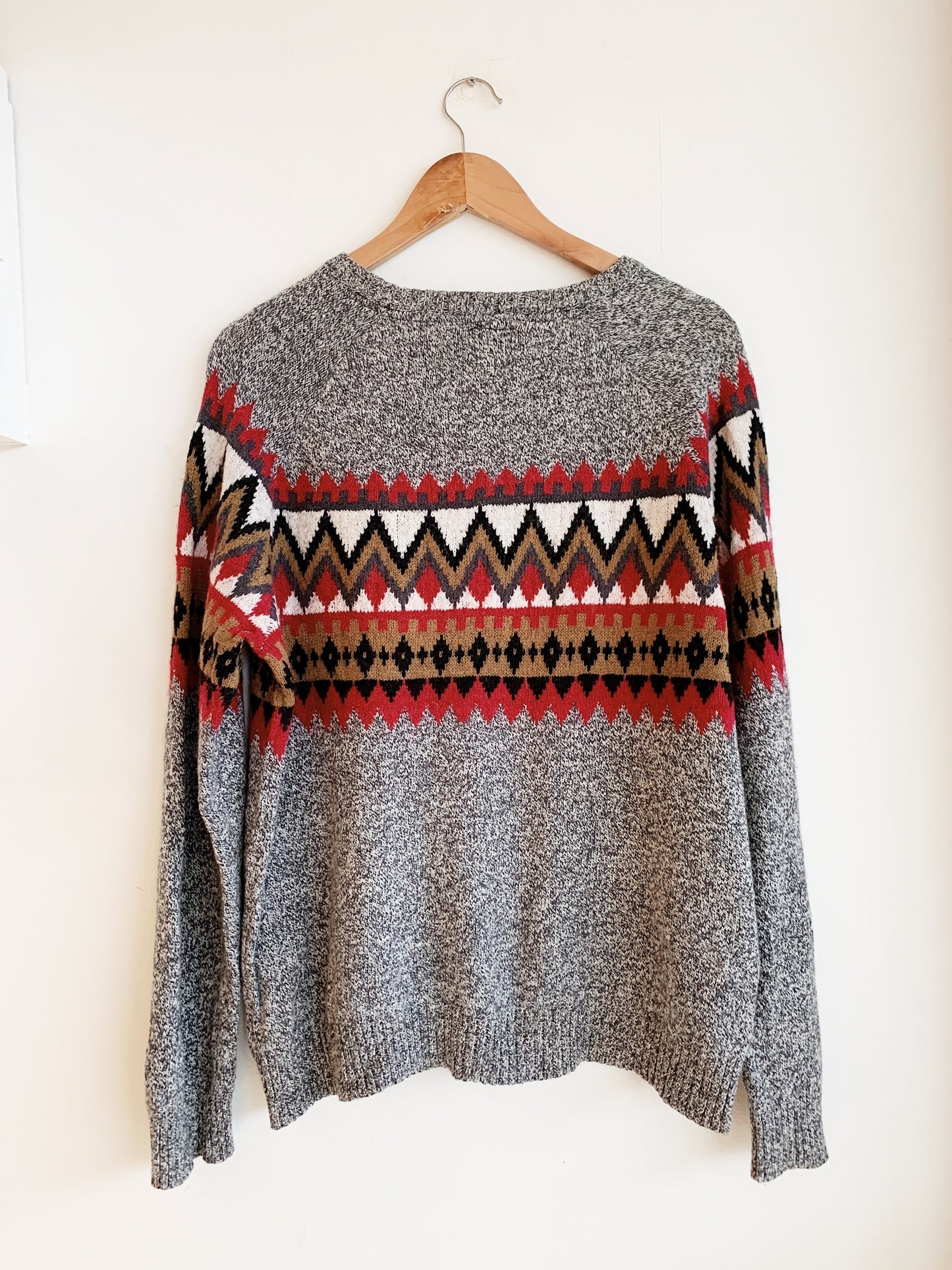 Vintage Wool Blend World Knit