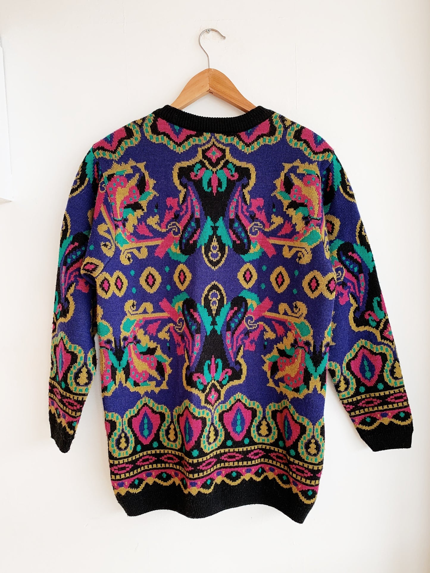 Vintage Wool Blend World Knit