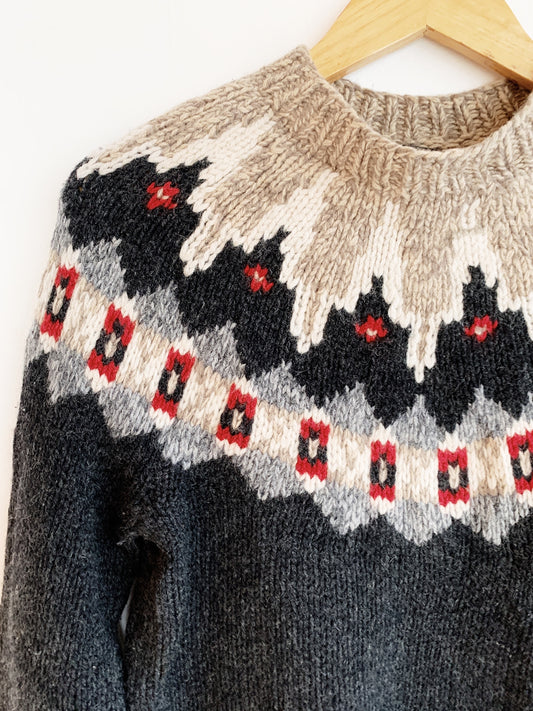 Vintage Wool World Knit