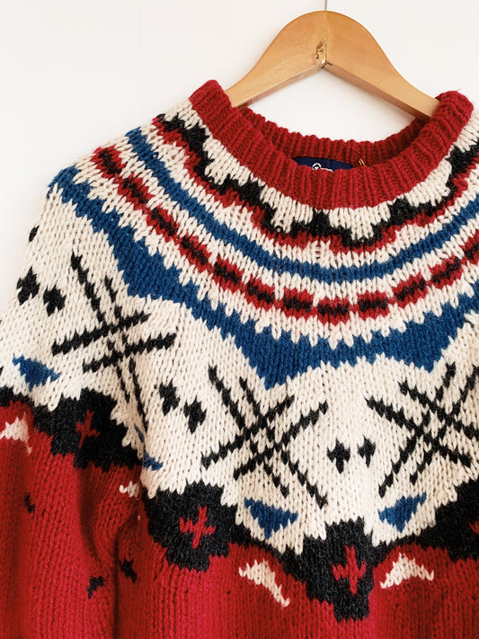 Vintage Wool World Knit