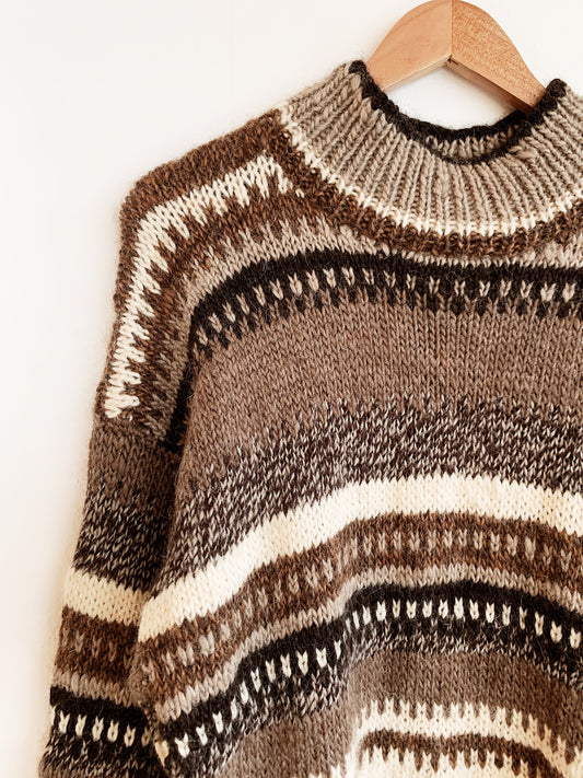 Vintage Wool World Knit