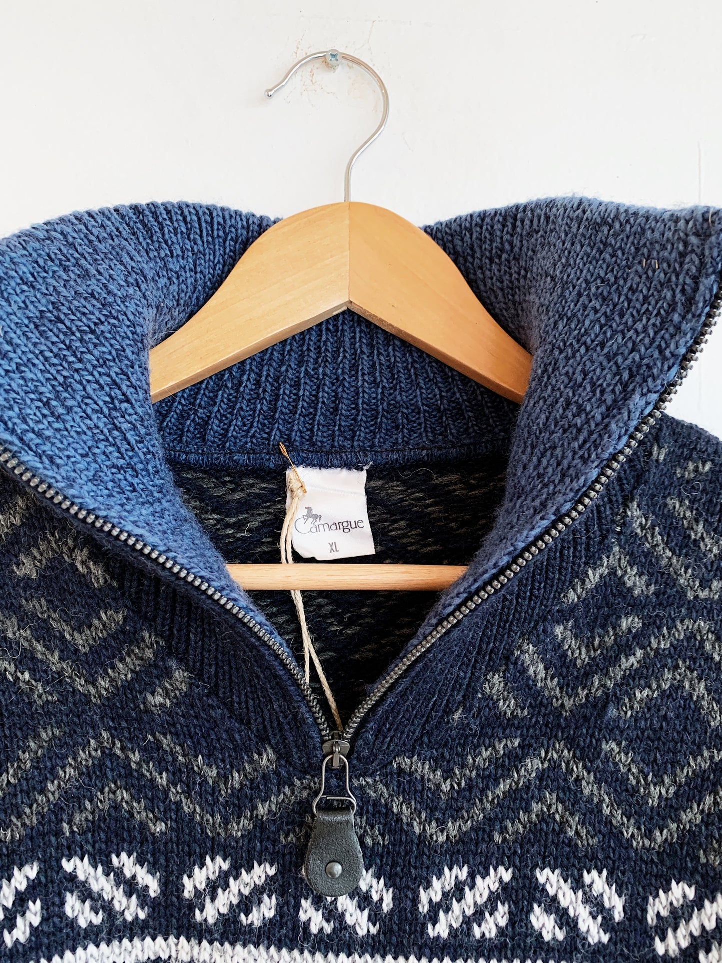 Vintage Wool Blend World Knit