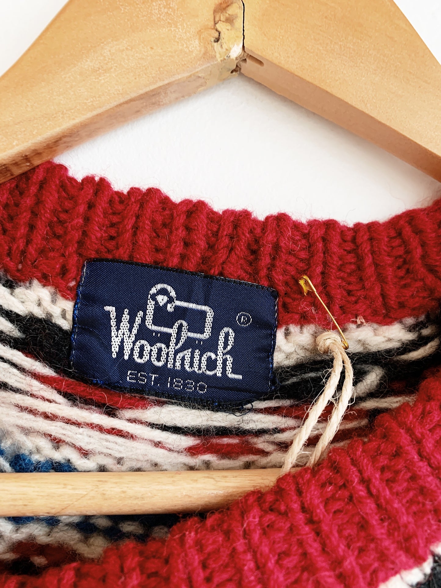 Vintage Wool World Knit