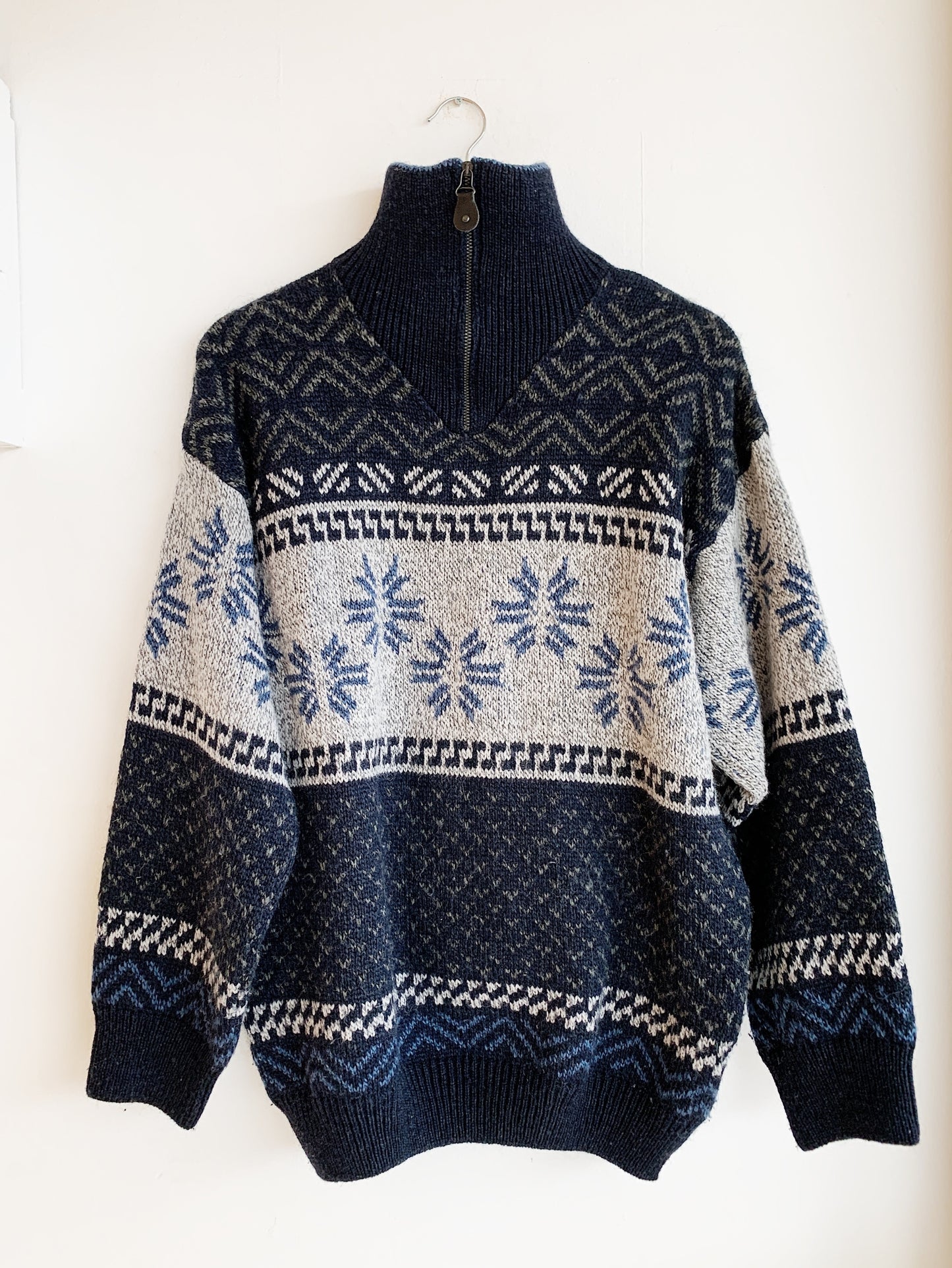 Vintage Wool Blend World Knit