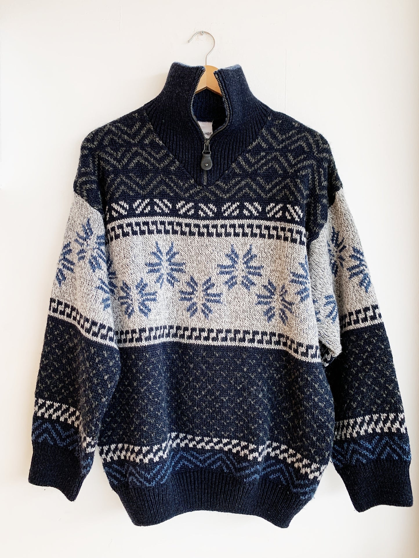 Vintage Wool Blend World Knit