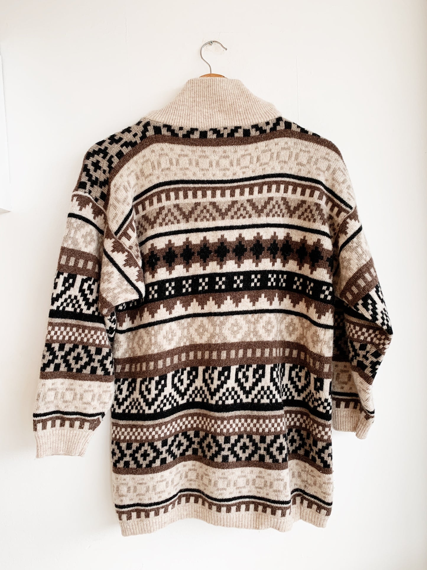 Vintage Wool Blend World Knit