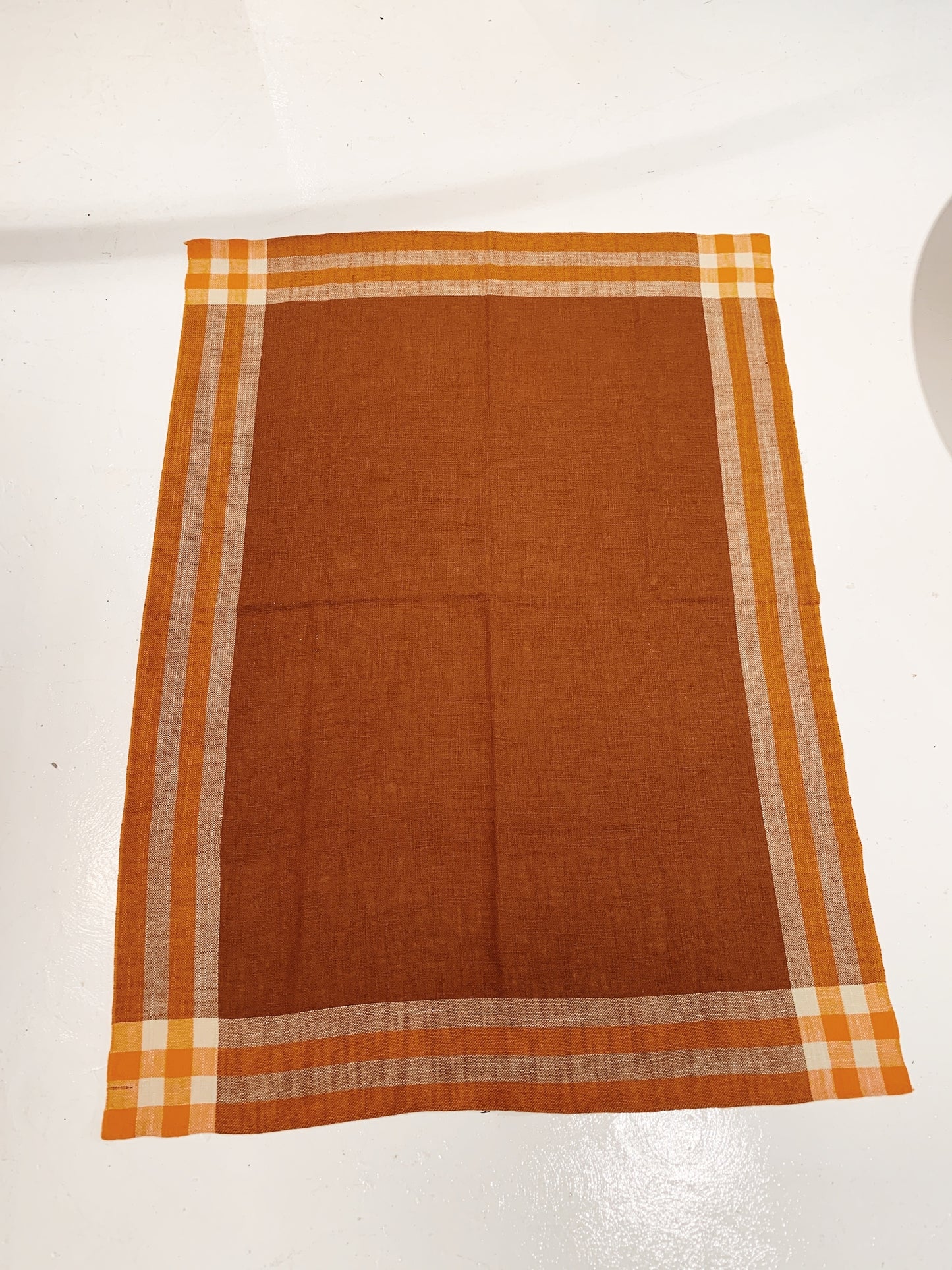 Vintage Woven Tablecloth