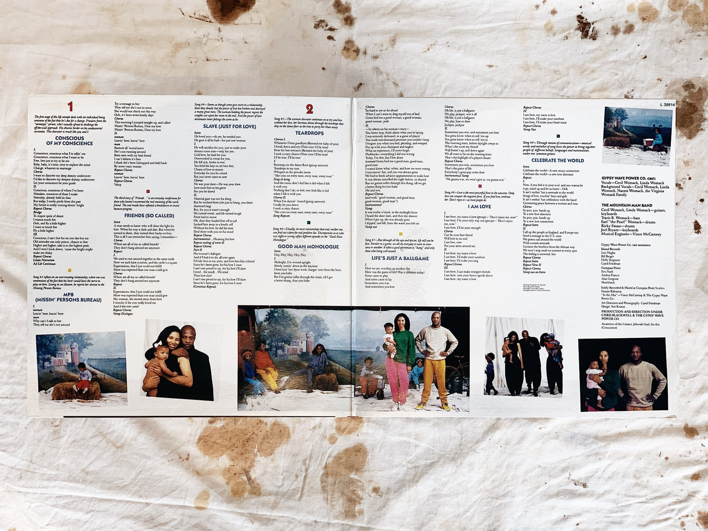 Womack & Womack / Conscience LP