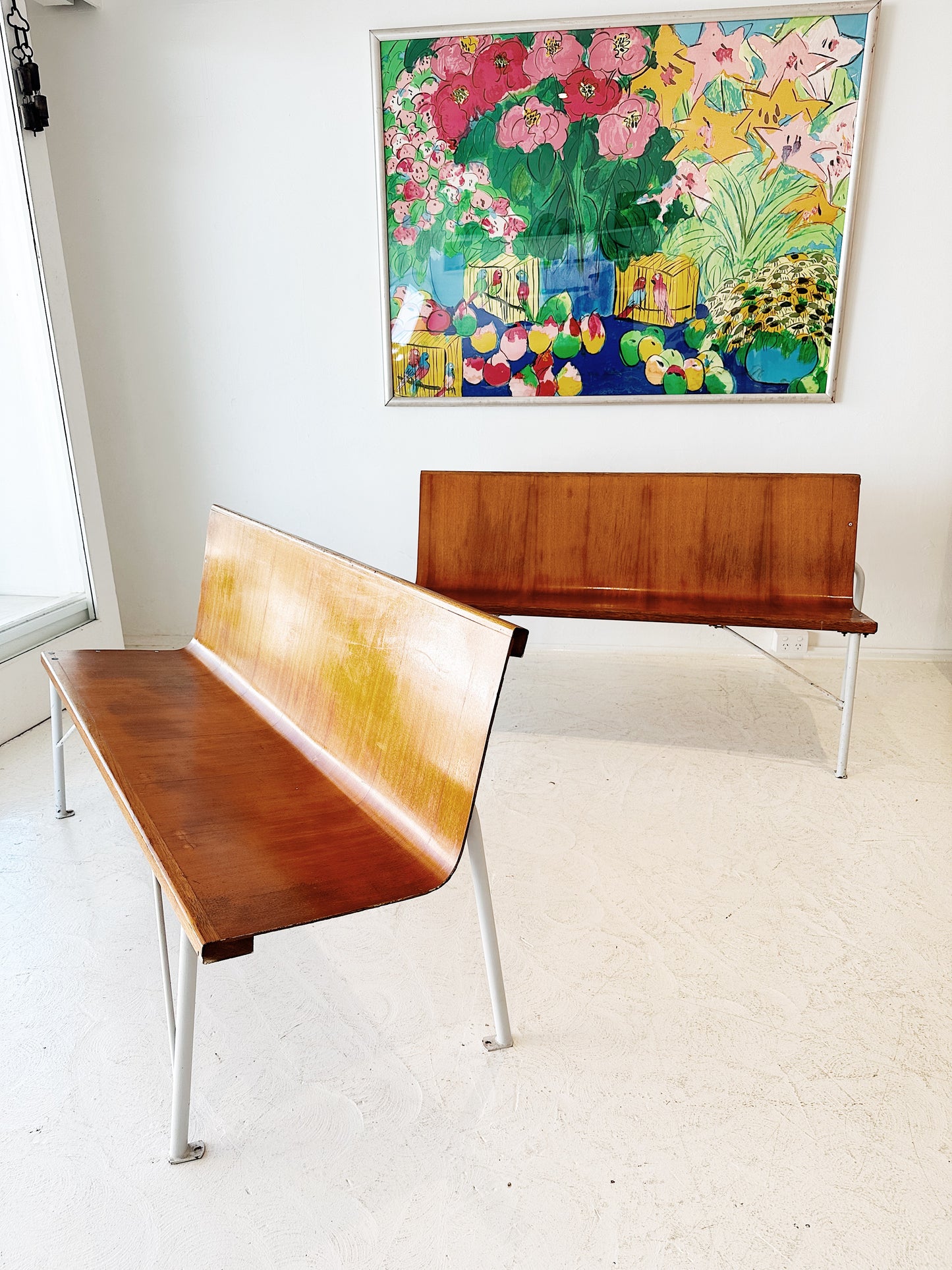 Mid Century Custom Diner Bench Seats