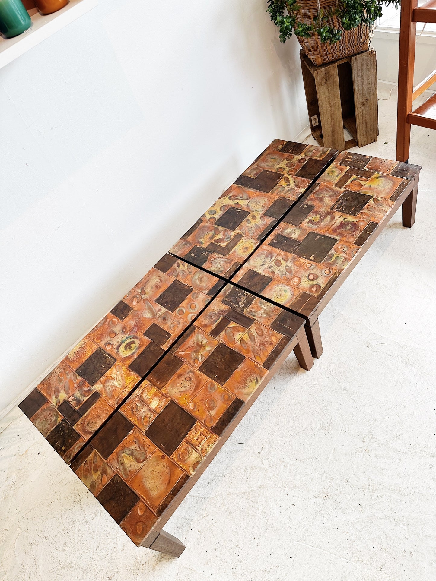 50s Handmade Copper Art Coffee Table / $75 EACH / 4 AVAILABLE