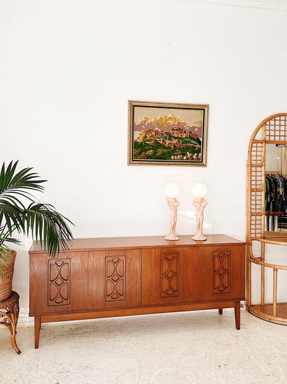 60s Vintage Avalon Mid Century Teak Sideboard