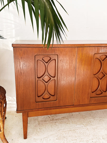 60s Vintage Avalon Mid Century Teak Sideboard