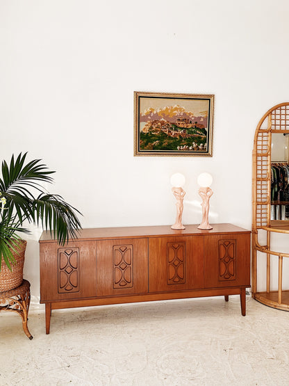 60s Vintage Avalon Mid Century Teak Sideboard