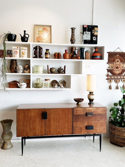 60s Vintage Beautifully Worn In Fine Line Sideboard