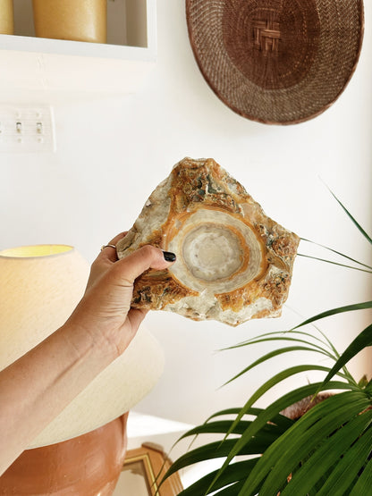 70s Vintage Alabaster Ashtray