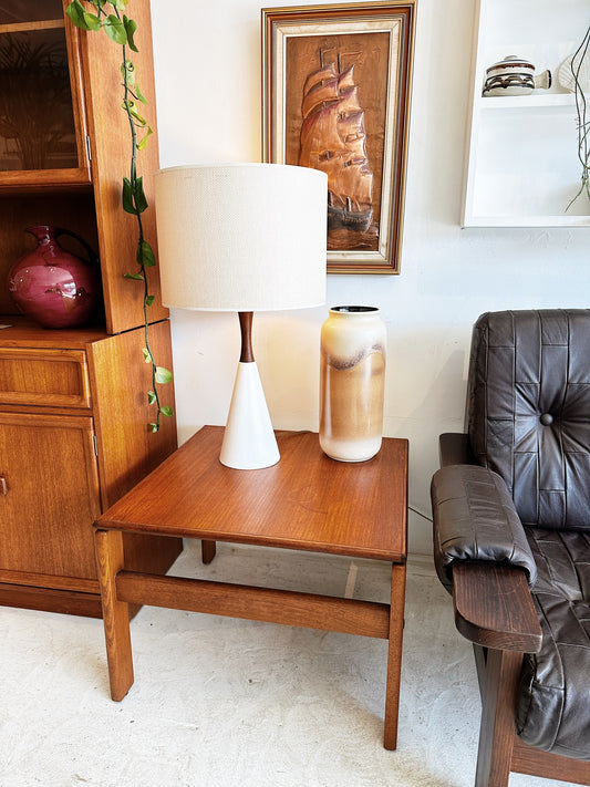 70s Vintage Danish Deluxe Teak Coffee Table