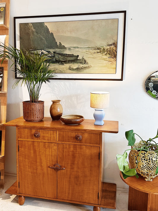 70s Vintage Russell Moreton Seaside Print