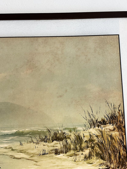 70s Vintage Russell Moreton Seaside Print