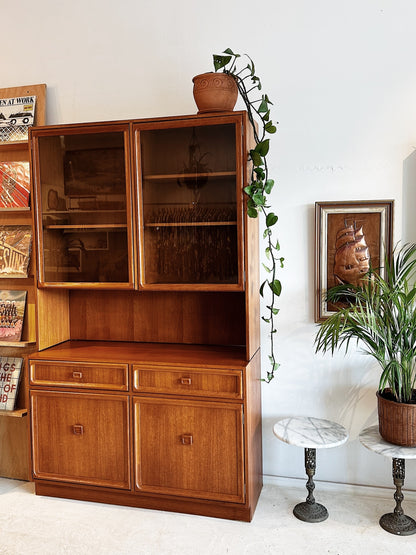 70s Vintage Parker Sideboard & Display Cabinet