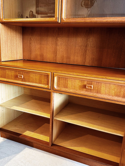 70s Vintage Parker Sideboard & Display Cabinet