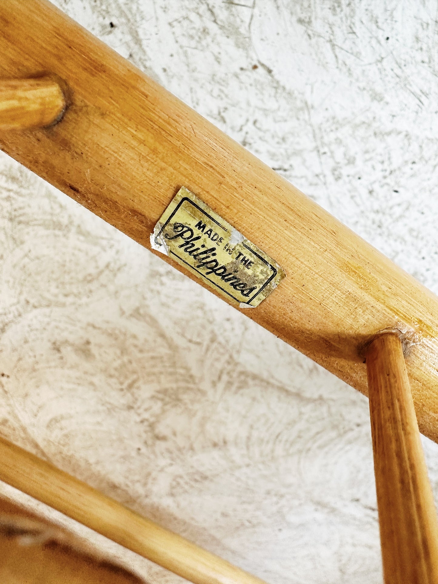 70s Vintage Rattan Cube Porch Chair