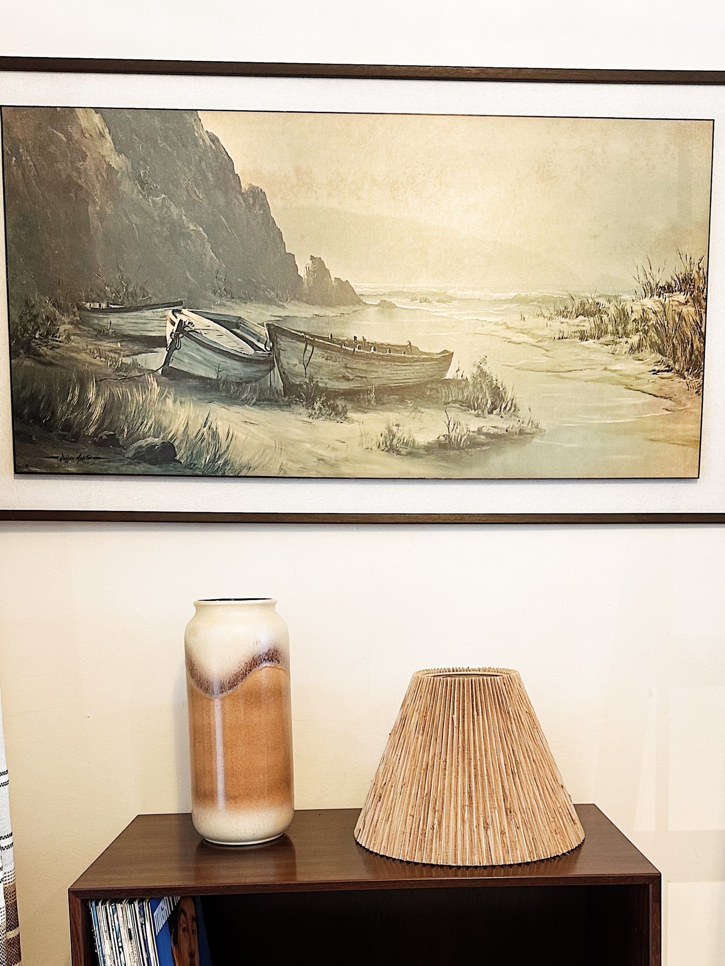 70s Vintage Russell Moreton Seaside Print