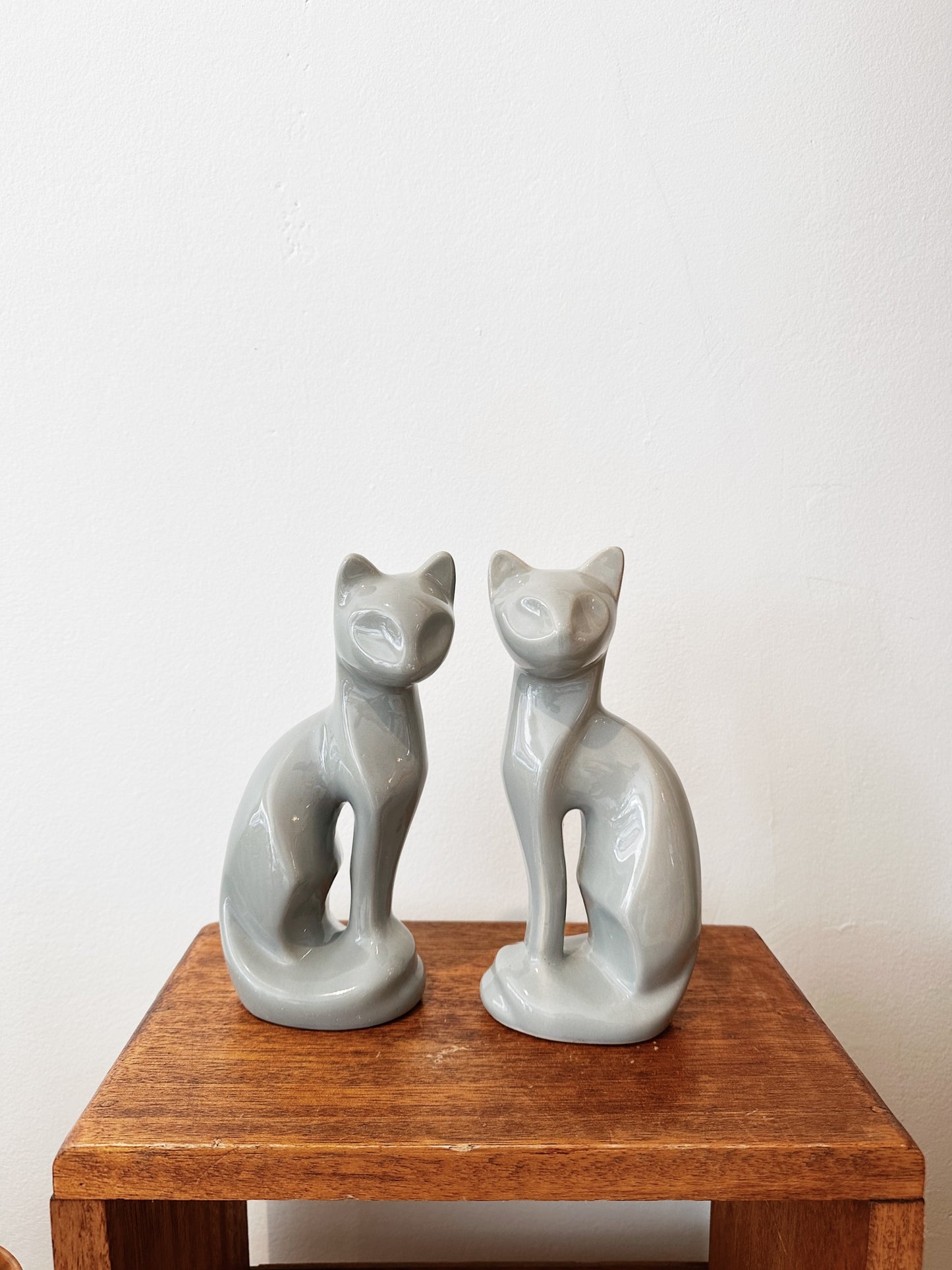 80s Vintage Ceramic Taiwan Cats