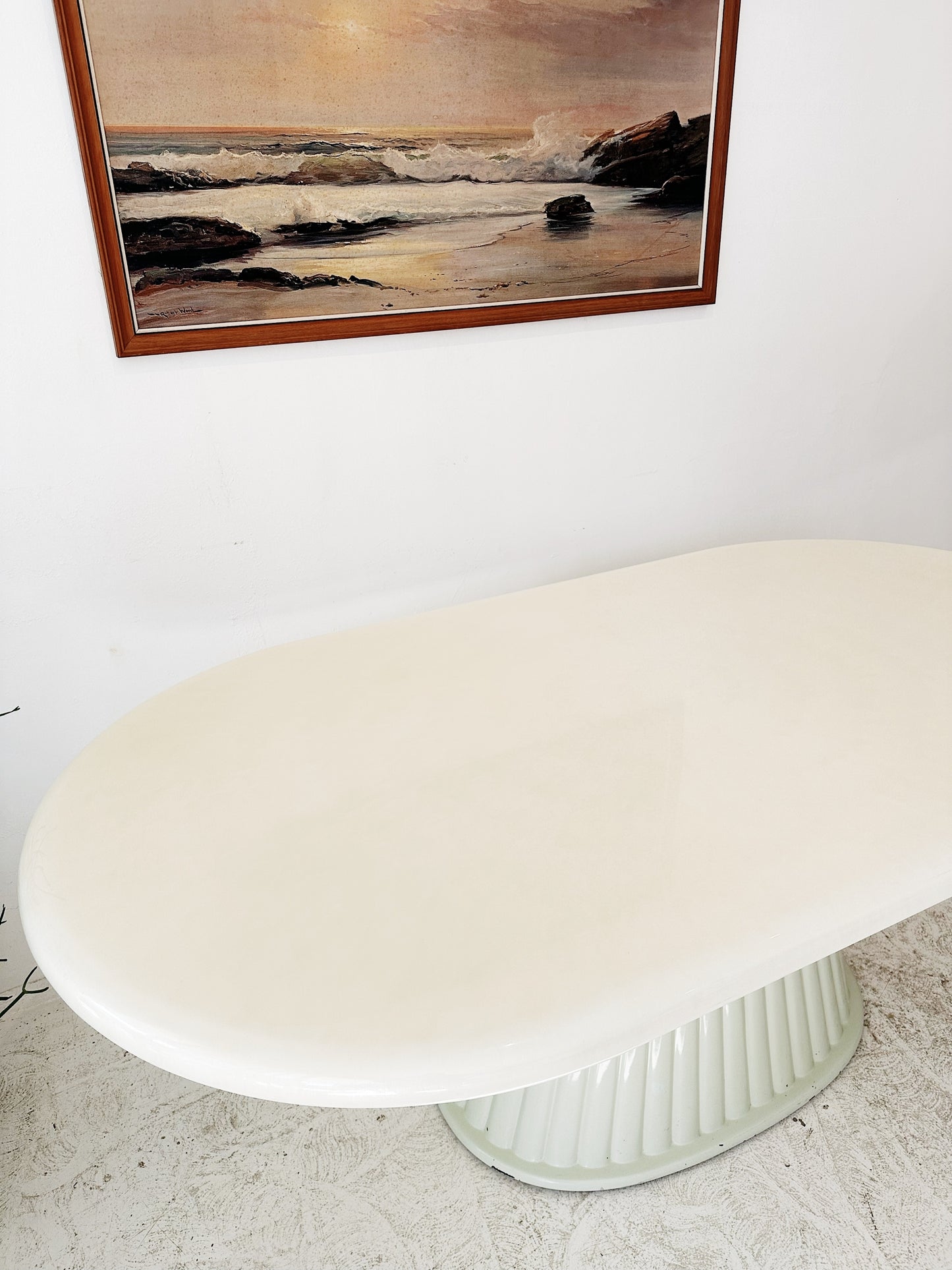 80s Vintage Cloud Dining Table