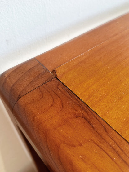 80s Vintage Curved Pine Modular Shelving Unit