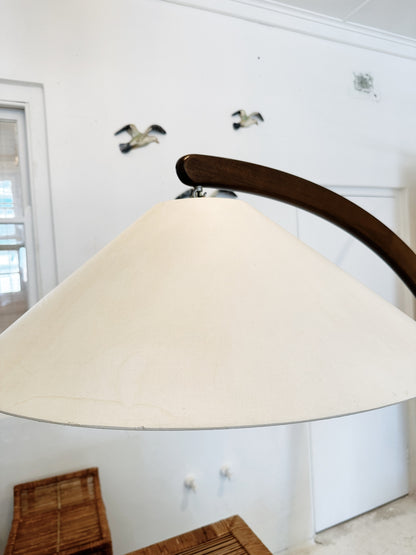 90s Italian Vintage Natuzzi Luna Floor Lamp