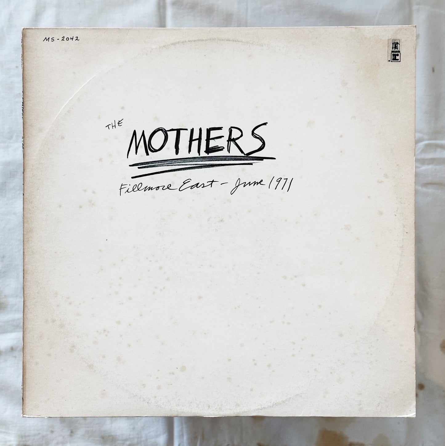 The Mothers / Live at Fillmore East - June 1971 LP