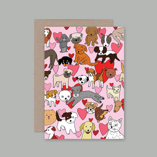 AHD Paper Co. I Love Dogs Card