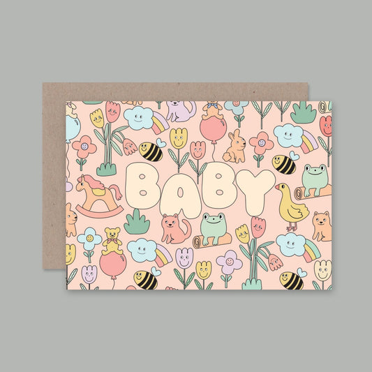 AHD Paper Co. Baby Card