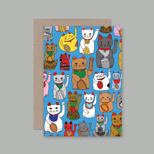 AHD Paper Co. Lucky Cats Card