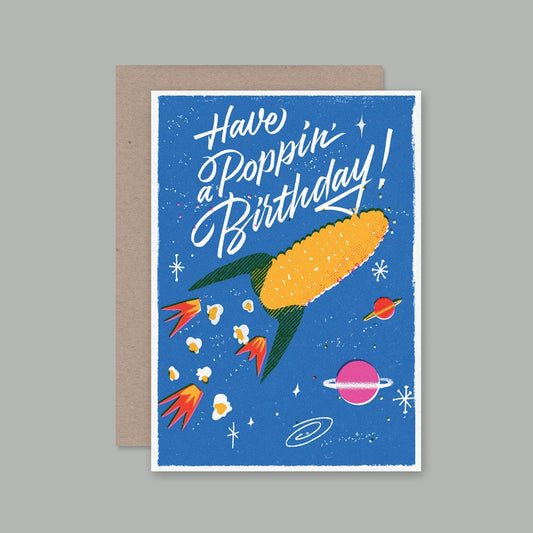 AHD Paper Co. Poppin' Birthday Card