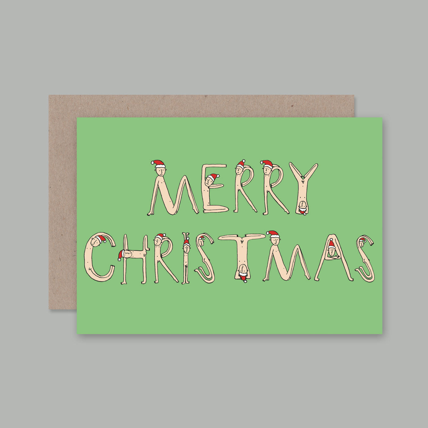 AHD Paper Co. Yoga Christmas Card