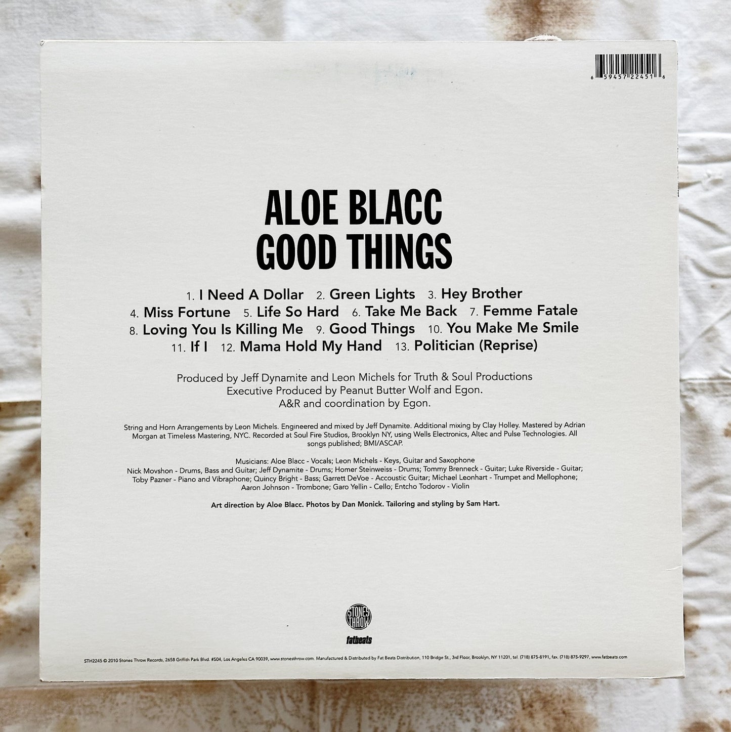 Aloe Blacc / Good Things 2LP